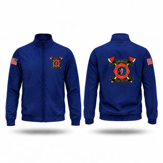 Windbreaker, Chemult Rural Fire Protection District, Fire Department, Teamtime, Team time, sublimation, custom sports apparel, team uniforms, spirit wear, spiritwear, sports uniforms, custom shirts, team store, custom team store, fundraiser sports, apparel fundraiser