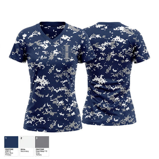 Womens Short Sleeve Vneck Shirt, High Intensity, Softball, Teamtime, Team time, sublimation, custom sports apparel, team uniforms, spirit wear, spiritwear, sports uniforms, custom shirts, team store, custom team store, fundraiser sports, apparel fundraiser