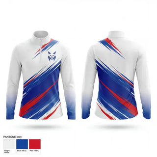 Quarter Zip Jacket, Illinois Bobcats, Men's Basketball, Teamtime, Team time, sublimation, custom sports apparel, team uniforms, spirit wear, spiritwear, sports uniforms, custom shirts, team store, custom team store, fundraiser sports, apparel fundraiser