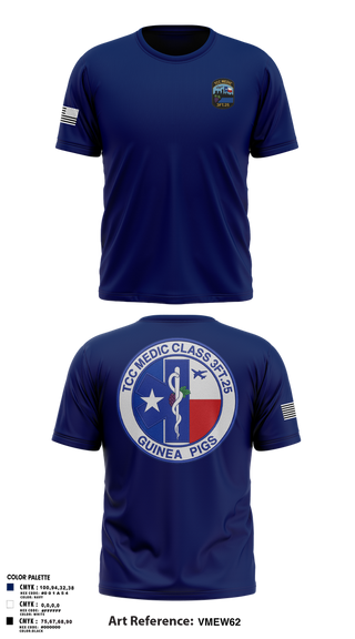 Old School Cotton Feel Shirt, TCC Paramedic Class 3FT.25, , Teamtime, Team time, sublimation, custom sports apparel, team uniforms, spirit wear, spiritwear, sports uniforms, custom shirts, team store, custom team store, fundraiser sports, apparel fundraiser