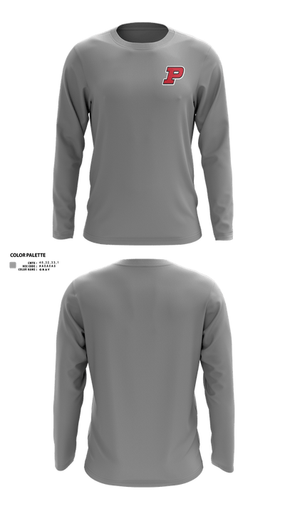 Pembroke Titans Football And Cheer 95310189 Long Sleeve Performance Shirt 30