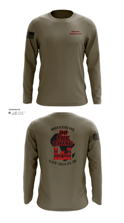 180th ESC 20338898 Long Sleeve Performance Shirt 21