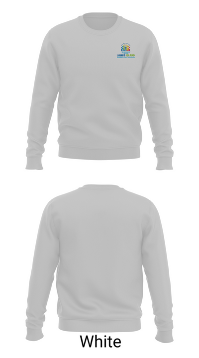 James Island Elementary School 89808231 Crew Neck Sweatshirt - 2