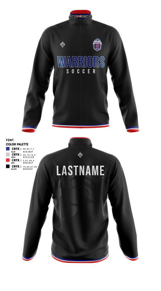 Fleece Jacket, Coal Ridge HS Boys Soccer, Men's Soccer, Teamtime, Team time, sublimation, custom sports apparel, team uniforms, spirit wear, spiritwear, sports uniforms, custom shirts, team store, custom team store, fundraiser sports, apparel fundraiser