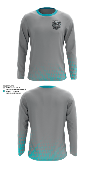 Deadbird RFC 27693288 Long Sleeve Performance Shirt 1