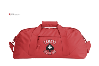 Duffle Bag, ACES, EMS/EMT, Teamtime, Team time, sublimation, custom sports apparel, team uniforms, spirit wear, spiritwear, sports uniforms, custom shirts, team store, custom team store, fundraiser sports, apparel fundraiser
