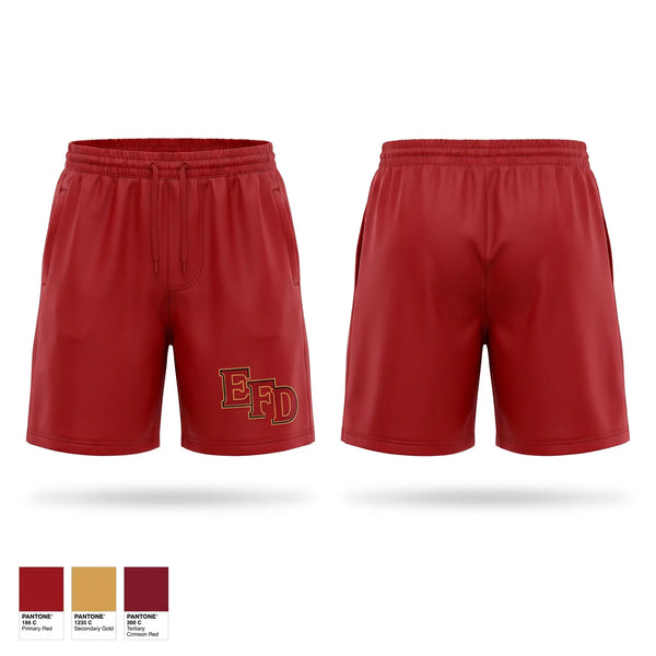 Athletic Shorts With Pockets, Earlsboro Fire Department, Fire Department, Teamtime, Team time, sublimation, custom sports apparel, team uniforms, spirit wear, spiritwear, sports uniforms, custom shirts, team store, custom team store, fundraiser sports, apparel fundraiser