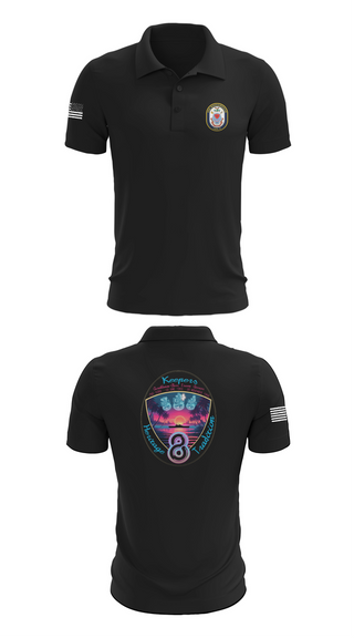 Short Sleeve Performance Polo, USS Bougainville CPO, , Teamtime, Team time, sublimation, custom sports apparel, team uniforms, spirit wear, spiritwear, sports uniforms, custom shirts, team store, custom team store, fundraiser sports, apparel fundraiser