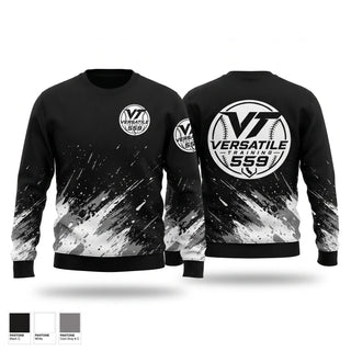 Crew Neck Sweatshirt, Versatile Prospects, Baseball, Teamtime, Team time, sublimation, custom sports apparel, team uniforms, spirit wear, spiritwear, sports uniforms, custom shirts, team store, custom team store, fundraiser sports, apparel fundraiser