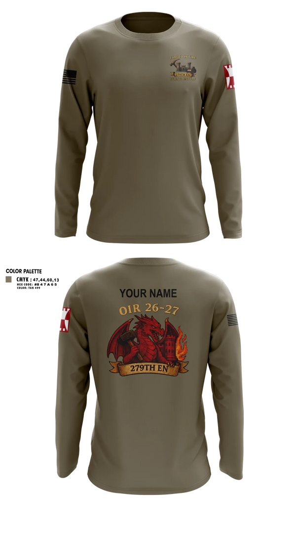 Long Sleeve Performance Shirt, Custom, Army, Teamtime, Team time, sublimation, custom sports apparel, team uniforms, spirit wear, spiritwear, sports uniforms, custom shirts, team store, custom team store, fundraiser sports, apparel fundraiser