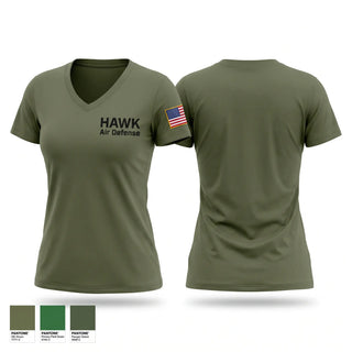 Womens Short Sleeve Vneck Shirt, HAWK Air Defense, Army, Teamtime, Team time, sublimation, custom sports apparel, team uniforms, spirit wear, spiritwear, sports uniforms, custom shirts, team store, custom team store, fundraiser sports, apparel fundraiser