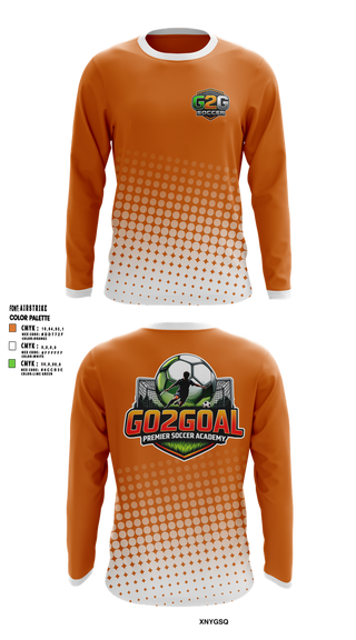 Long Sleeve Performance Shirt, Go2Goal, Men's Soccer, Teamtime, Team time, sublimation, custom sports apparel, team uniforms, spirit wear, spiritwear, sports uniforms, custom shirts, team store, custom team store, fundraiser sports, apparel fundraiser