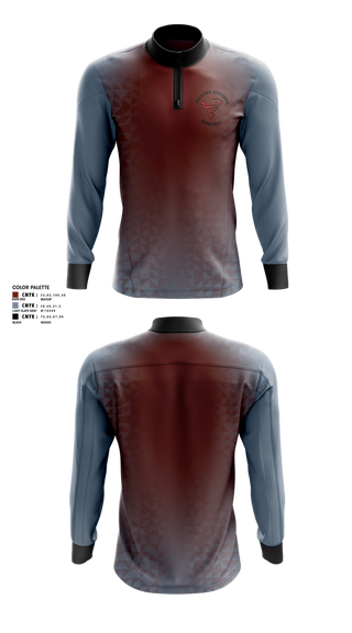 Quarter Zip Jacket, Bradford Middle School Tornadoes, Women's Basketball, Teamtime, Team time, sublimation, custom sports apparel, team uniforms, spirit wear, spiritwear, sports uniforms, custom shirts, team store, custom team store, fundraiser sports, apparel fundraiser
