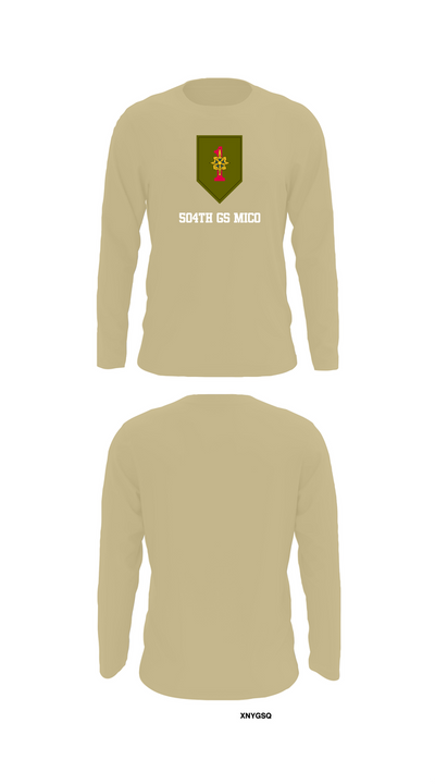 504th GS MICO 91776475 Long Sleeve Performance Shirt 92