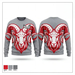 Crew Neck Sweatshirt, Suitland High School Lacrosse, Men's Lacrosse, Teamtime, Team time, sublimation, custom sports apparel, team uniforms, spirit wear, spiritwear, sports uniforms, custom shirts, team store, custom team store, fundraiser sports, apparel fundraiser