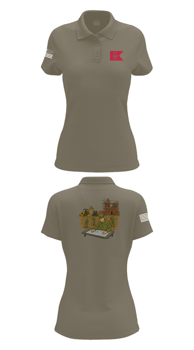 152 ESC Women's Short Sleeve Performance Polo  - 75