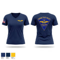 Indiana State Police Aviation Unit Women's Short Sleeve V-neck Shirt - 1