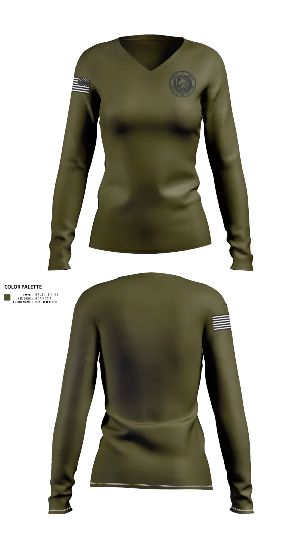 Womens Long Sleeve Vneck Shirt, CNT, Police, Teamtime, Team time, sublimation, custom sports apparel, team uniforms, spirit wear, spiritwear, sports uniforms, custom shirts, team store, custom team store, fundraiser sports, apparel fundraiser