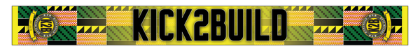 Scarf, Kick 2 Build Soccer Club, Men's Soccer, Teamtime, Team time, sublimation, custom sports apparel, team uniforms, spirit wear, spiritwear, sports uniforms, custom shirts, team store, custom team store, fundraiser sports, apparel fundraiser