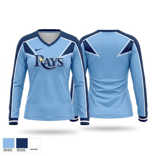Womens Long Sleeve Vneck Shirt, Ray's, Baseball, Teamtime, Team time, sublimation, custom sports apparel, team uniforms, spirit wear, spiritwear, sports uniforms, custom shirts, team store, custom team store, fundraiser sports, apparel fundraiser