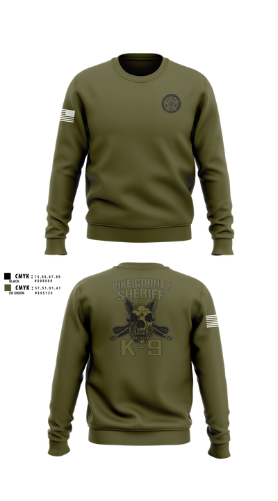 Pike County Sheriff’s Department 45157543 Crew Neck Sweatshirt - 106