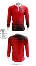 CSU East Bay Track & Field 9311771 Quarter Zip Jacket - 1