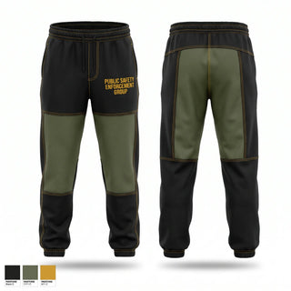 Sweatpants, Public Safety Enforcement Group, Police, Teamtime, Team time, sublimation, custom sports apparel, team uniforms, spirit wear, spiritwear, sports uniforms, custom shirts, team store, custom team store, fundraiser sports, apparel fundraiser