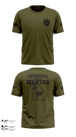 Soft Poly Tee Cotton Like Feel, A-Co 1-171, National Guard, Teamtime, Team time, sublimation, custom sports apparel, team uniforms, spirit wear, spiritwear, sports uniforms, custom shirts, team store, custom team store, fundraiser sports, apparel fundraiser