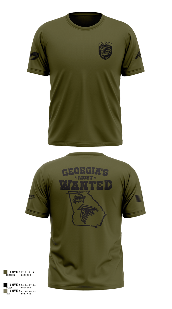 Soft Poly Tee Cotton Like Feel, A-Co 1-171, National Guard, Teamtime, Team time, sublimation, custom sports apparel, team uniforms, spirit wear, spiritwear, sports uniforms, custom shirts, team store, custom team store, fundraiser sports, apparel fundraiser