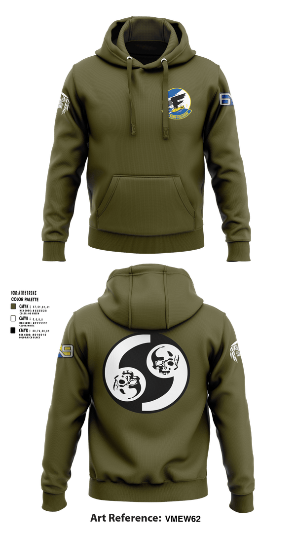 Hoodie, 69 BS, Air Force, Teamtime, Team time, sublimation, custom sports apparel, team uniforms, spirit wear, spiritwear, sports uniforms, custom shirts, team store, custom team store, fundraiser sports, apparel fundraiser