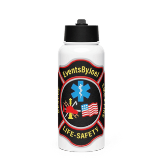 Lone Star Disc 56018571 Stainless Steel Water Bottle with a Straw Lid