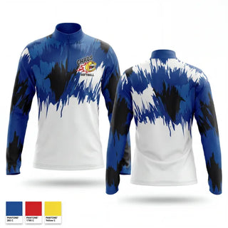 Quarter Zip Jacket, Chaos, Softball, Teamtime, Team time, sublimation, custom sports apparel, team uniforms, spirit wear, spiritwear, sports uniforms, custom shirts, team store, custom team store, fundraiser sports, apparel fundraiser