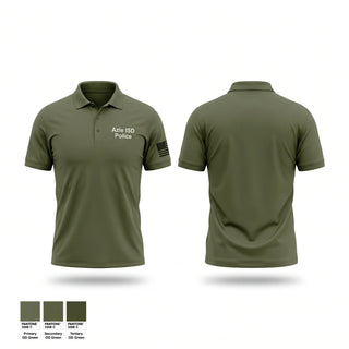 Short Sleeve Performance Polo, Azle ISD Police, Police, Teamtime, Team time, sublimation, custom sports apparel, team uniforms, spirit wear, spiritwear, sports uniforms, custom shirts, team store, custom team store, fundraiser sports, apparel fundraiser