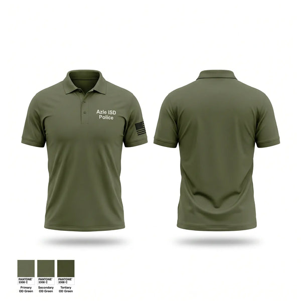 Short Sleeve Performance Polo, Azle ISD Police, Police, Teamtime, Team time, sublimation, custom sports apparel, team uniforms, spirit wear, spiritwear, sports uniforms, custom shirts, team store, custom team store, fundraiser sports, apparel fundraiser
