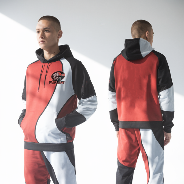 Hoodie, Glen Oaks High School Cross Country, Cross Country, Teamtime, Team time, sublimation, custom sports apparel, team uniforms, spirit wear, spiritwear, sports uniforms, custom shirts, team store, custom team store, fundraiser sports, apparel fundraiser