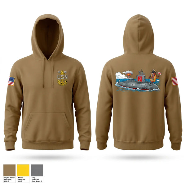 Hoodie, USS Nebraska, Navy, Teamtime, Team time, sublimation, custom sports apparel, team uniforms, spirit wear, spiritwear, sports uniforms, custom shirts, team store, custom team store, fundraiser sports, apparel fundraiser