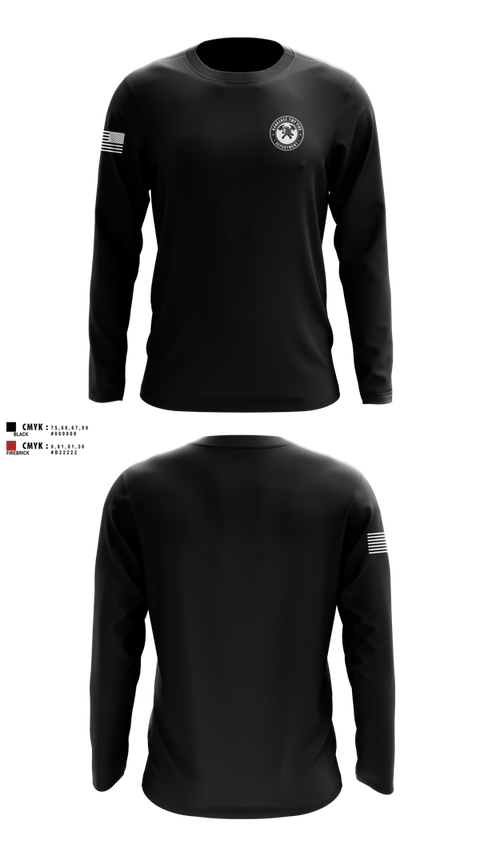 Long Sleeve Performance Shirt, Kankakee Twp Fire, , Teamtime, Team time, sublimation, custom sports apparel, team uniforms, spirit wear, spiritwear, sports uniforms, custom shirts, team store, custom team store, fundraiser sports, apparel fundraiser