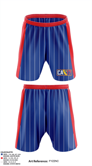 Athletic Shorts With Pockets, California District 17 Little League, Baseball, Teamtime, Team time, sublimation, custom sports apparel, team uniforms, spirit wear, spiritwear, sports uniforms, custom shirts, team store, custom team store, fundraiser sports, apparel fundraiser