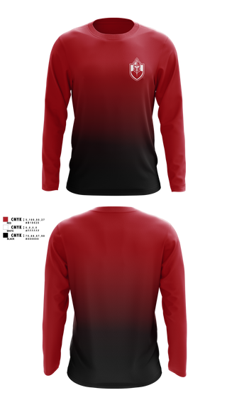 Long Sleeve Performance Shirt, Whittier Crimson Knights, , Teamtime, Team time, sublimation, custom sports apparel, team uniforms, spirit wear, spiritwear, sports uniforms, custom shirts, team store, custom team store, fundraiser sports, apparel fundraiser