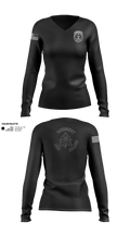 Emergency Service Unit 40804192 Women's Long Sleeve V-neck Shirt - 22