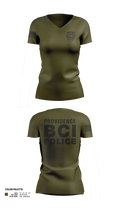 Providence Police BCI Women's Short Sleeve V-neck Shirt - 24