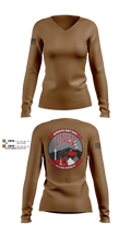 Flying Rebels 5466580 Women's Long Sleeve V-neck Shirt - 2