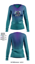 Wild Sirens 65030648 Women's Long Sleeve V-neck Shirt - 1
