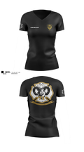 Sparta Fire/Rescue Women's Short Sleeve V-neck Shirt - 10