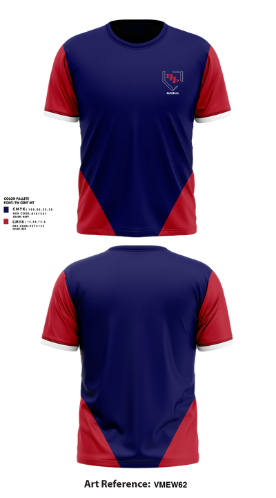 BHP Baseball 6198645 Short Sleeve Performance Shirt - 1