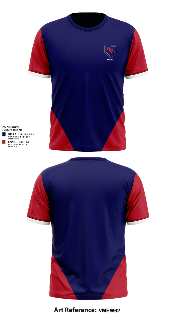 Short Sleeve Performance Shirt, BHP Baseball, Baseball, Teamtime, Team time, sublimation, custom sports apparel, team uniforms, spirit wear, spiritwear, sports uniforms, custom shirts, team store, custom team store, fundraiser sports, apparel fundraiser