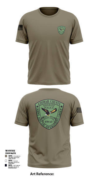 Short Sleeve Performance Shirt, Etowah County JSOG, , Teamtime, Team time, sublimation, custom sports apparel, team uniforms, spirit wear, spiritwear, sports uniforms, custom shirts, team store, custom team store, fundraiser sports, apparel fundraiser