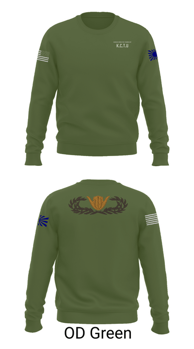 KISARAZU COMBAT TRAINING UNIT Crew Neck Sweatshirt - 45