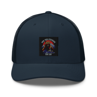 TED STEVENS 69093097 Retro Trucker Hat | Yupoong 6606