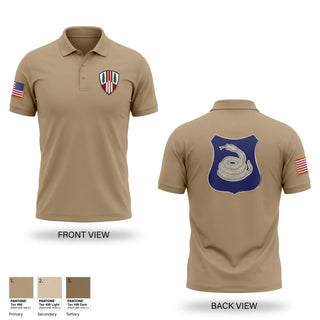 Short Sleeve Performance Polo, 1569th MTC, National Guard, Teamtime, Team time, sublimation, custom sports apparel, team uniforms, spirit wear, spiritwear, sports uniforms, custom shirts, team store, custom team store, fundraiser sports, apparel fundraiser